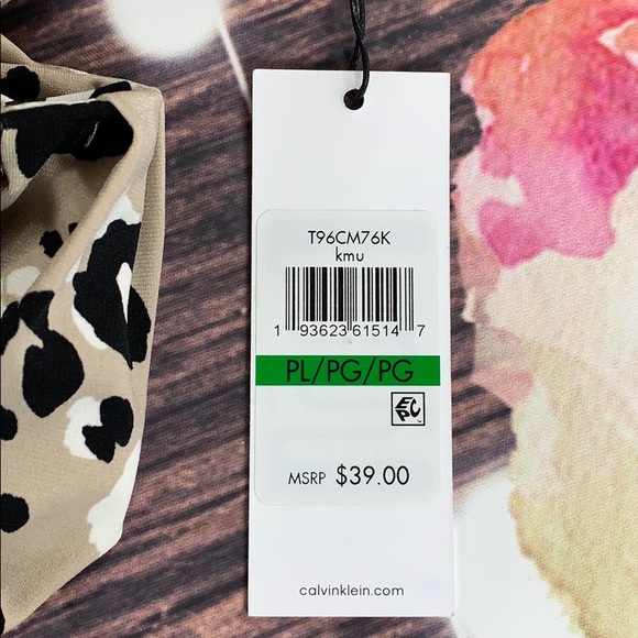 ๐ New Calvin Klein ๐ Size Petite Large Black - Picture 5 of 5